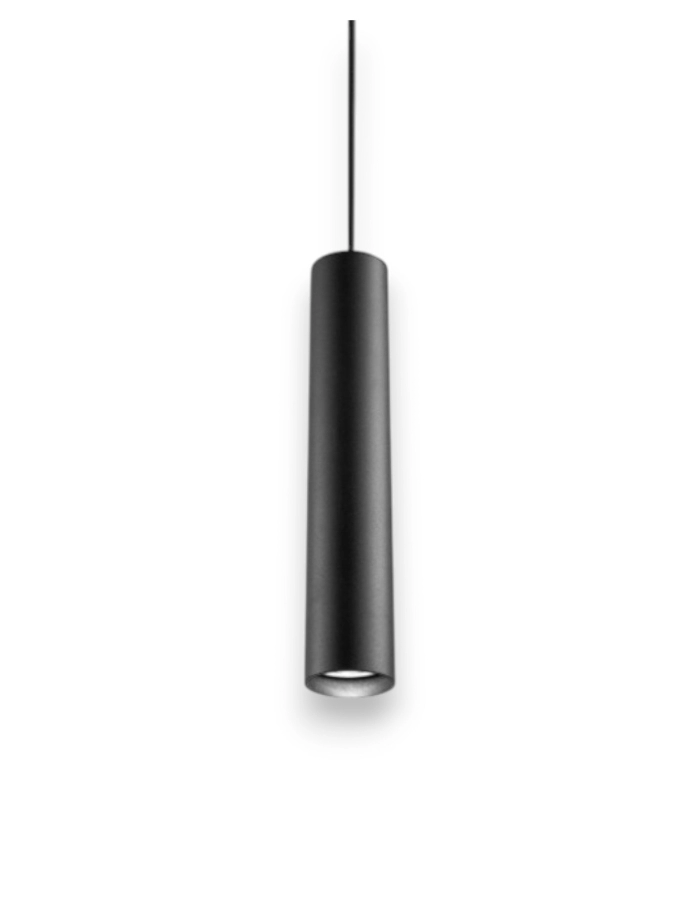 Colgante 1 luz dicro GU10 IDEA COCO negro
